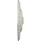 Ekena Millwork Lyon Ceiling Medallion (Fits Canopies up to 3 5/8"), Hand-Painted Flash Blue, 23 1/2"OD x 3 1/4"P CM23LYFBS - alternate 4